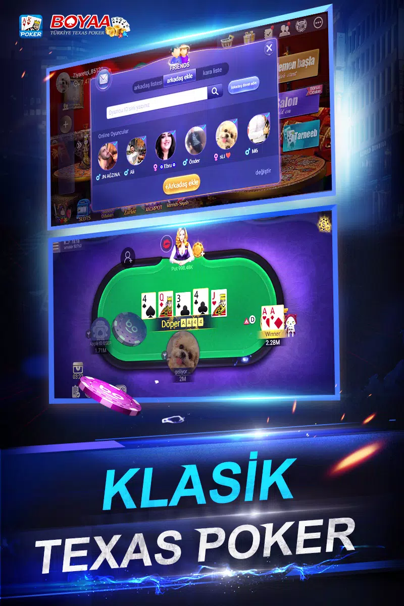 Türkiye Texas Poker Capture d'écran 3