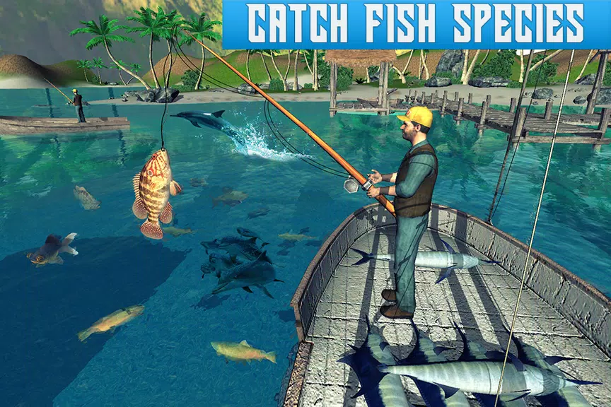 Boat Fishing Simulator Hunting Tangkapan skrin 0