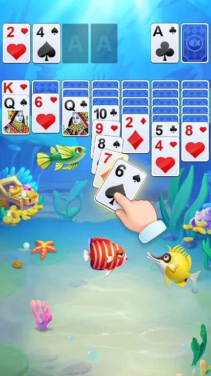 Solitaire Fish: Card Games Tangkapan skrin 1