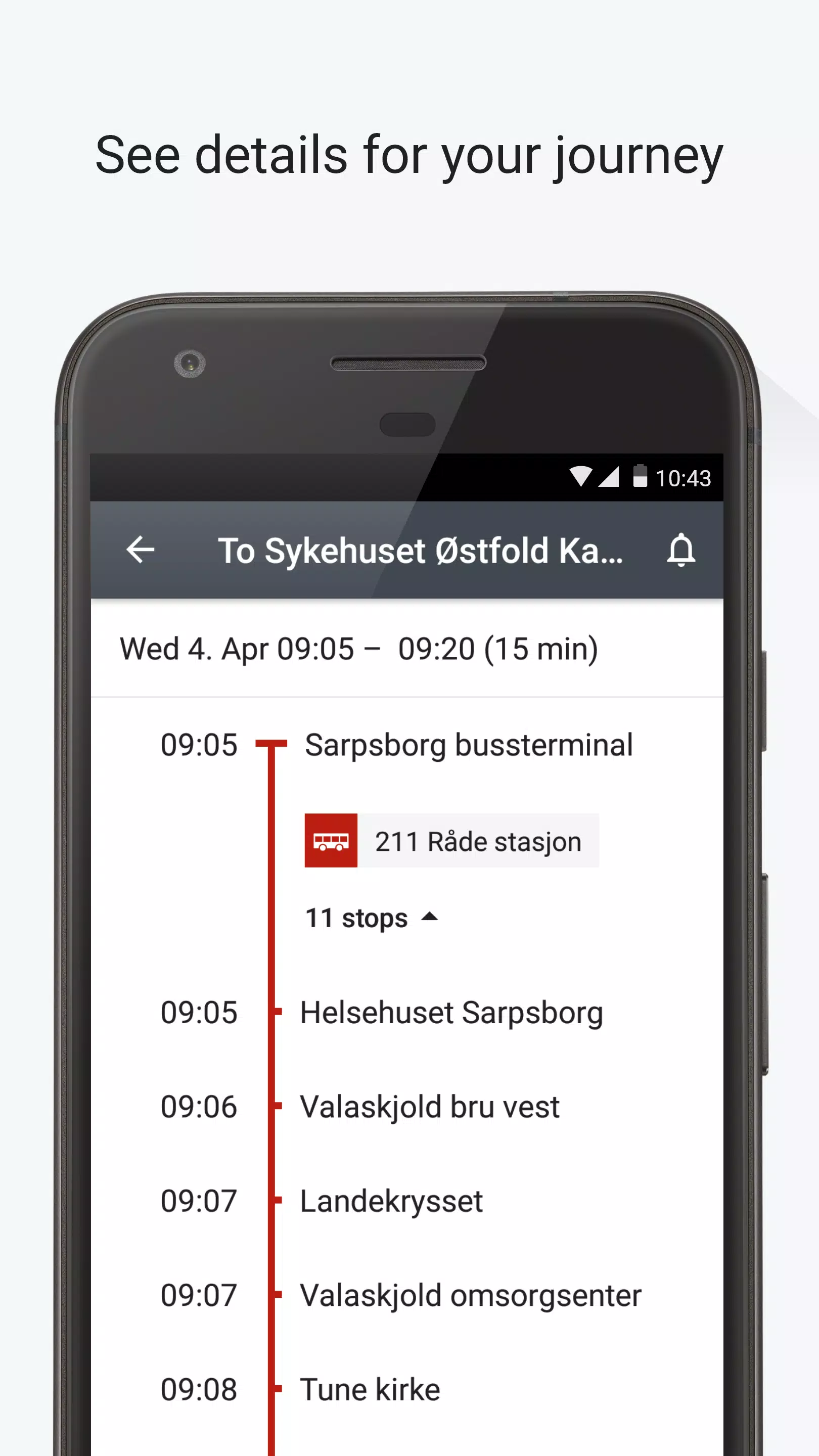 ØstfoldReise應用截圖第1張