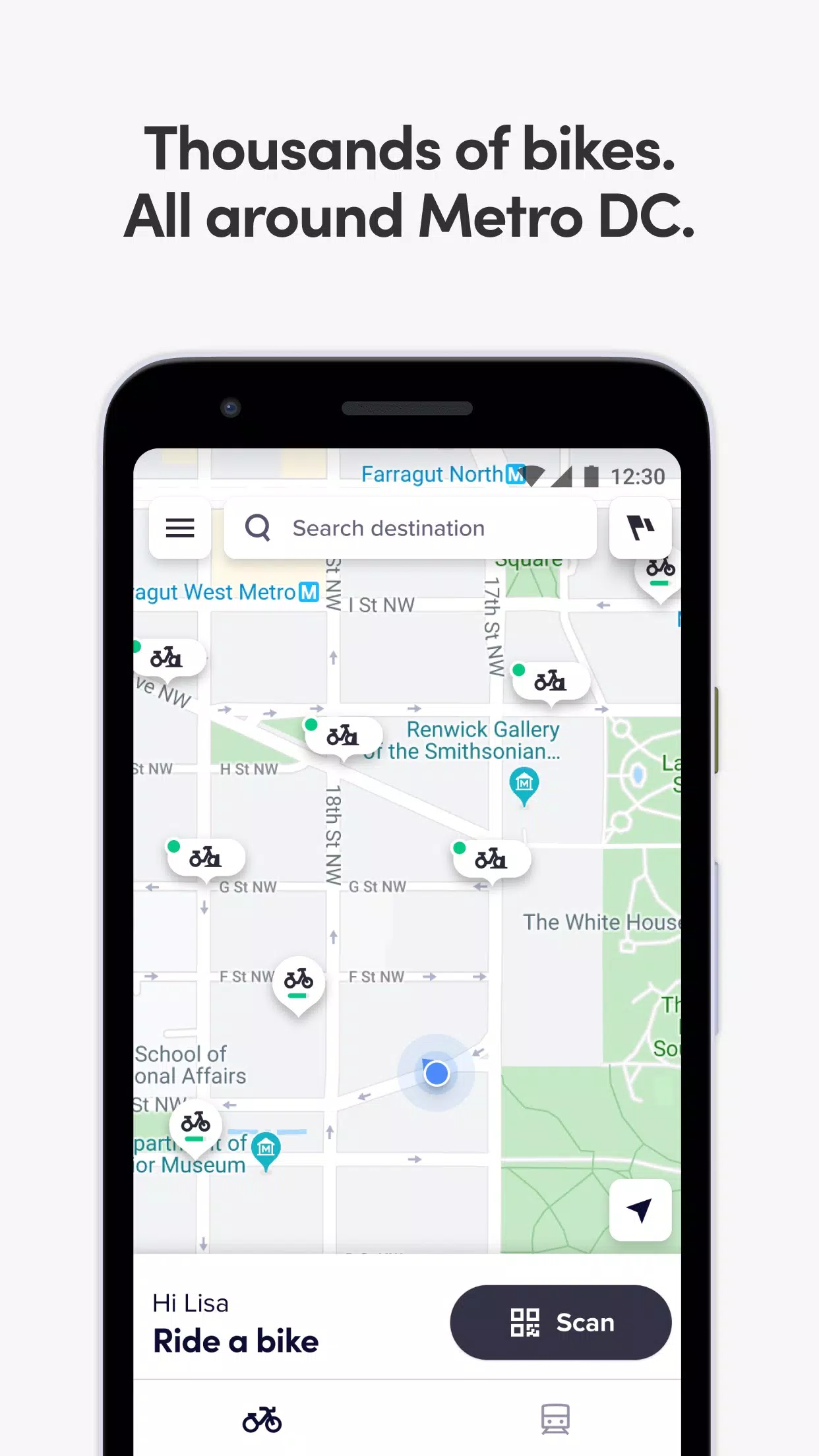 Capital Bikeshare Screenshot 1