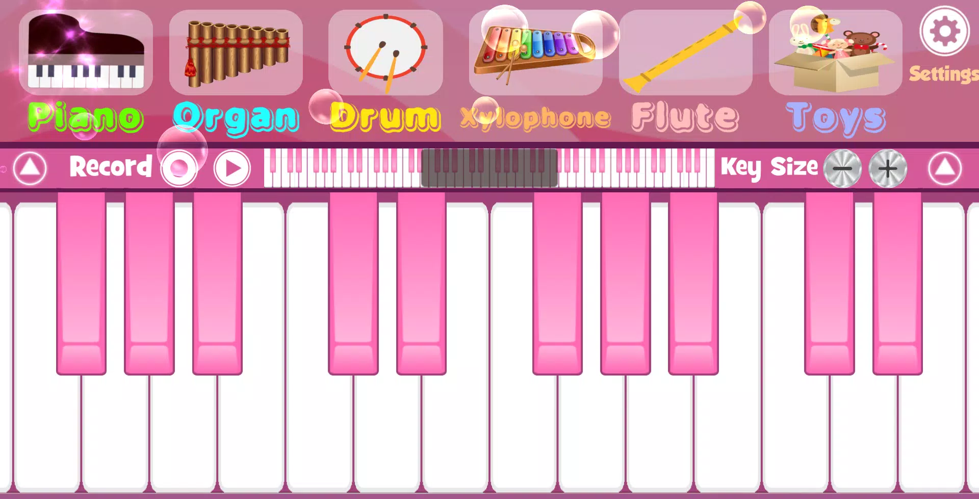 Pink Piano ဖန်သားပြင်ဓာတ်ပုံ 0