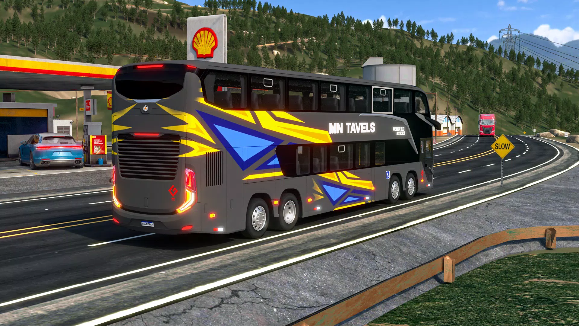 Bus Coach Simulator: City Bus Tangkapan skrin 1