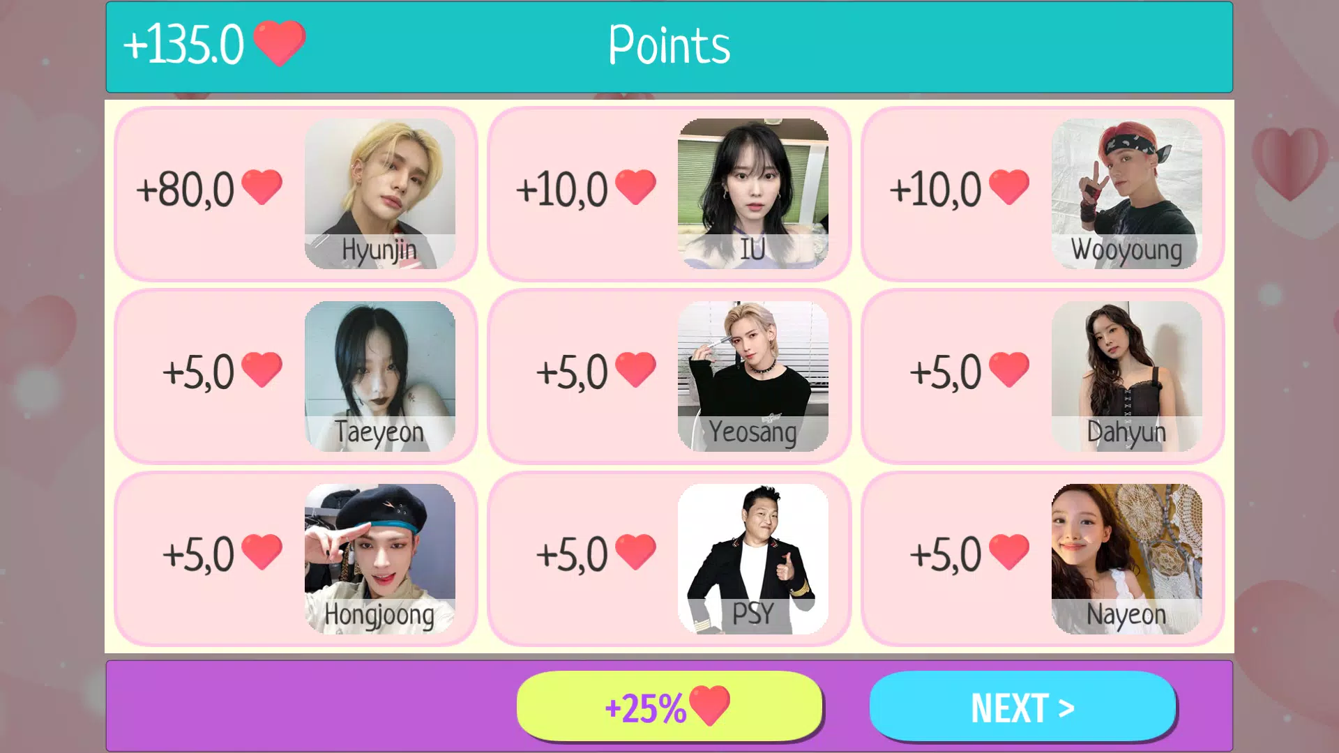 K-Pop Dating Game Capture d'écran 2