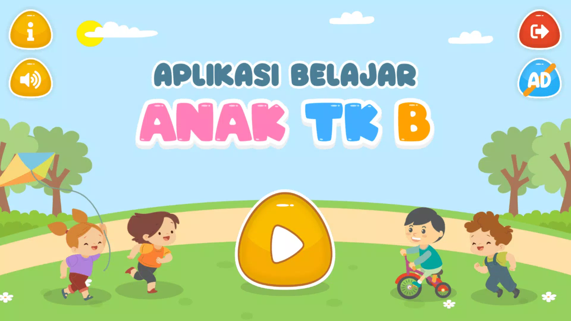 Aplikasi Belajar Anak TK B Ekran Görüntüsü 0