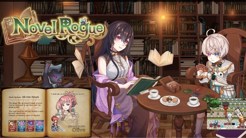 KEMCO Launches Novel Rogue: A Card-Based Roguelite Adventure for Android