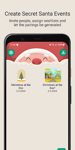 Secret Santa Helper App Screenshot 2