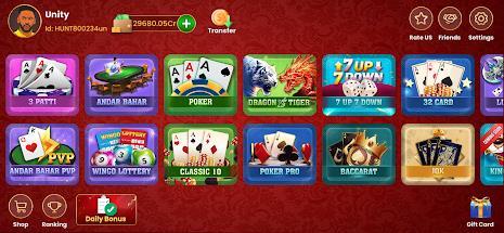 Teenpatti Hunt Captura de pantalla 0