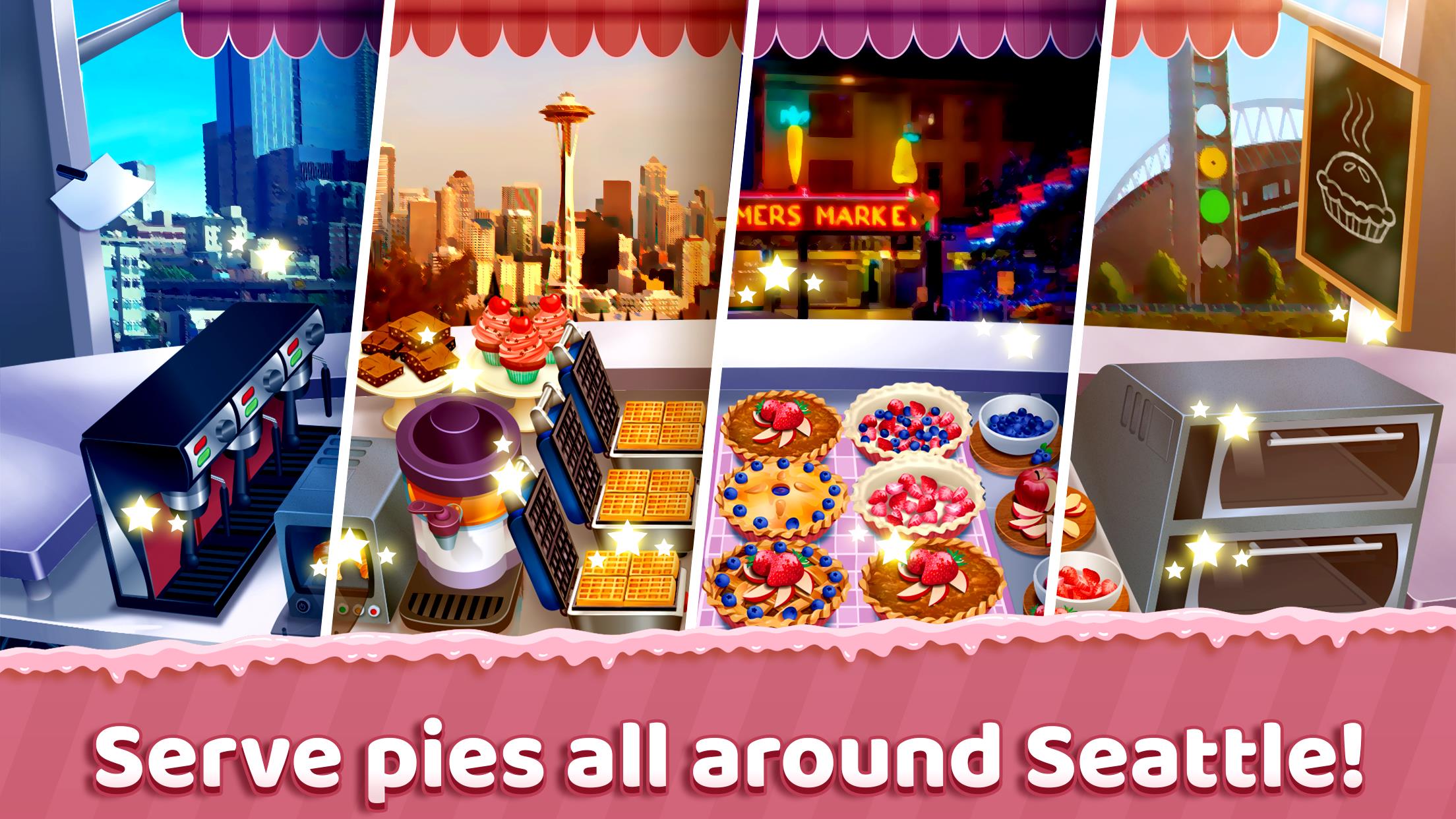 Seattle Pie Truck: Food Game Captura de tela 3