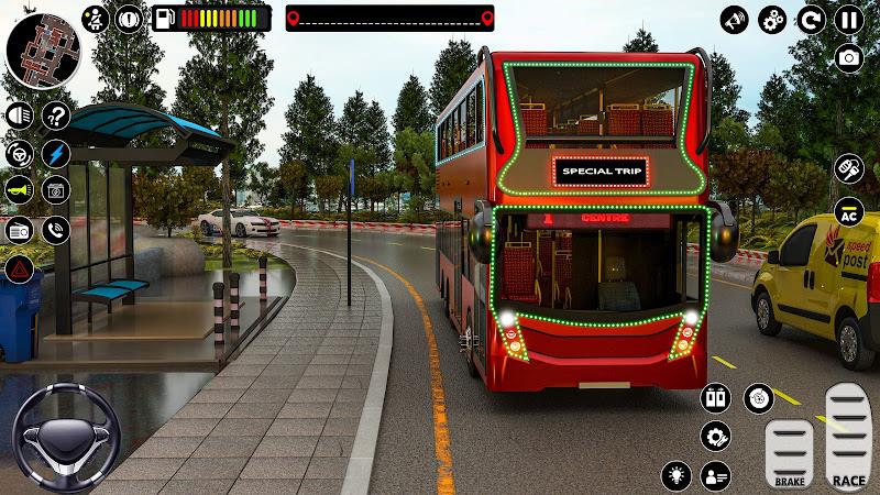 Bus Simulator: Euro Coach Bus Tangkapan skrin 1