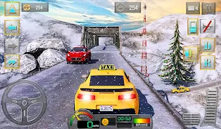 Taxi Driver 3D : Hill Station Скриншот 2