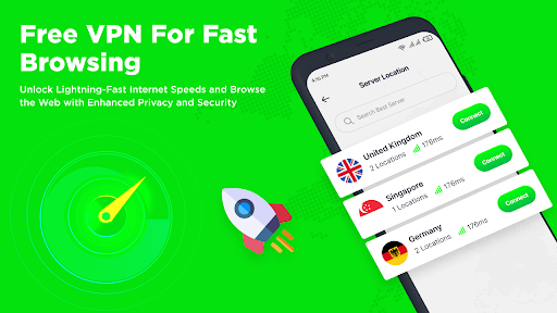 GoFast VPN - Secure Fast Proxy Captura de pantalla 1