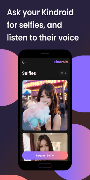 Kindroid: AI Companion Chat স্ক্রিনশট 1