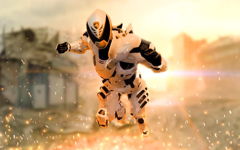 Hero Dino Robot Warrior Battle Tangkapan skrin 0