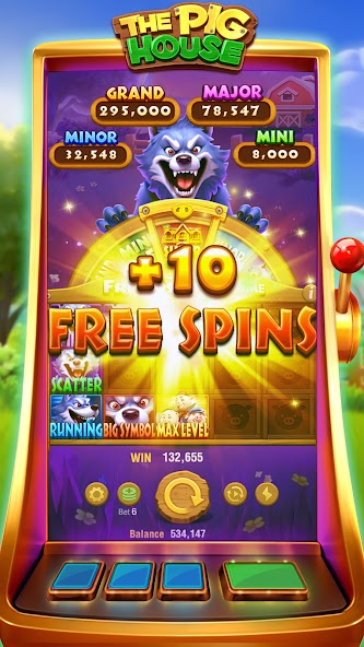 The Pig House Slot-TaDa Games 스크린샷 1