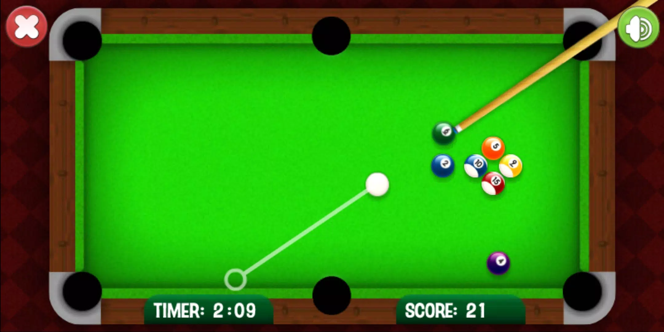 8 Ball Billiards 스크린샷 3