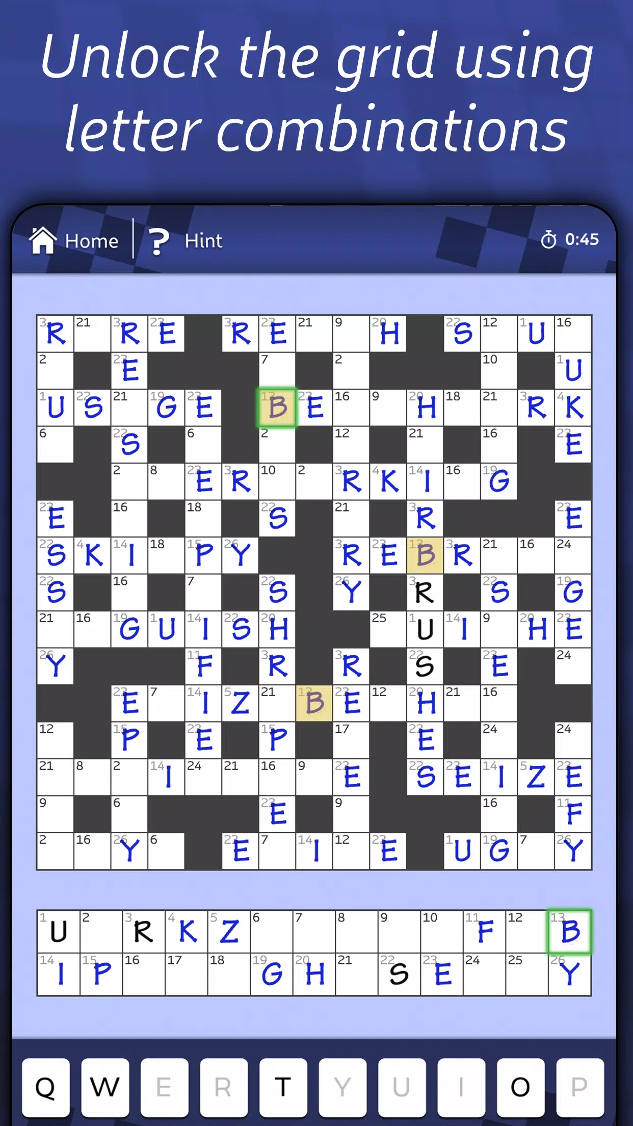 Astraware CodeWords Скриншот 1