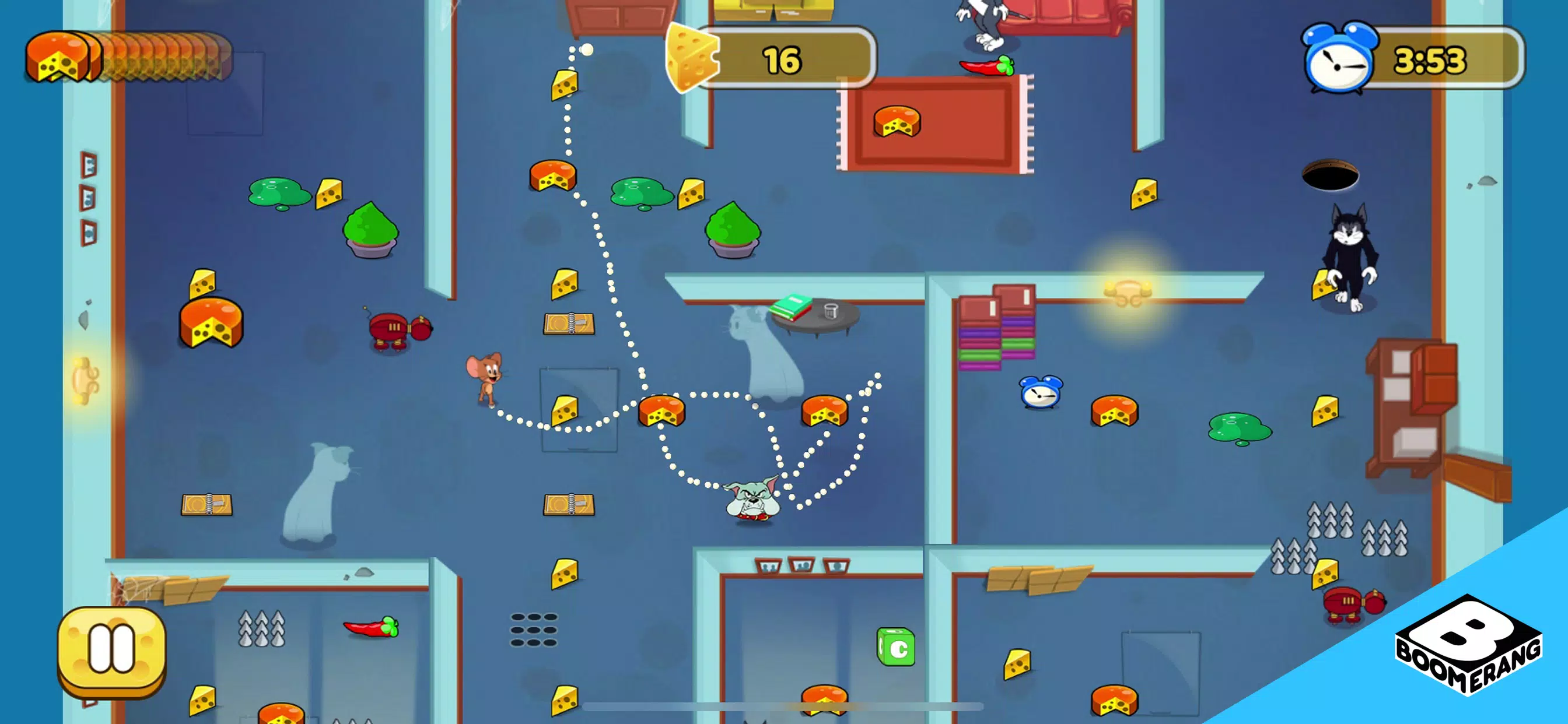 Tom & Jerry: Mouse Maze Screenshot 3