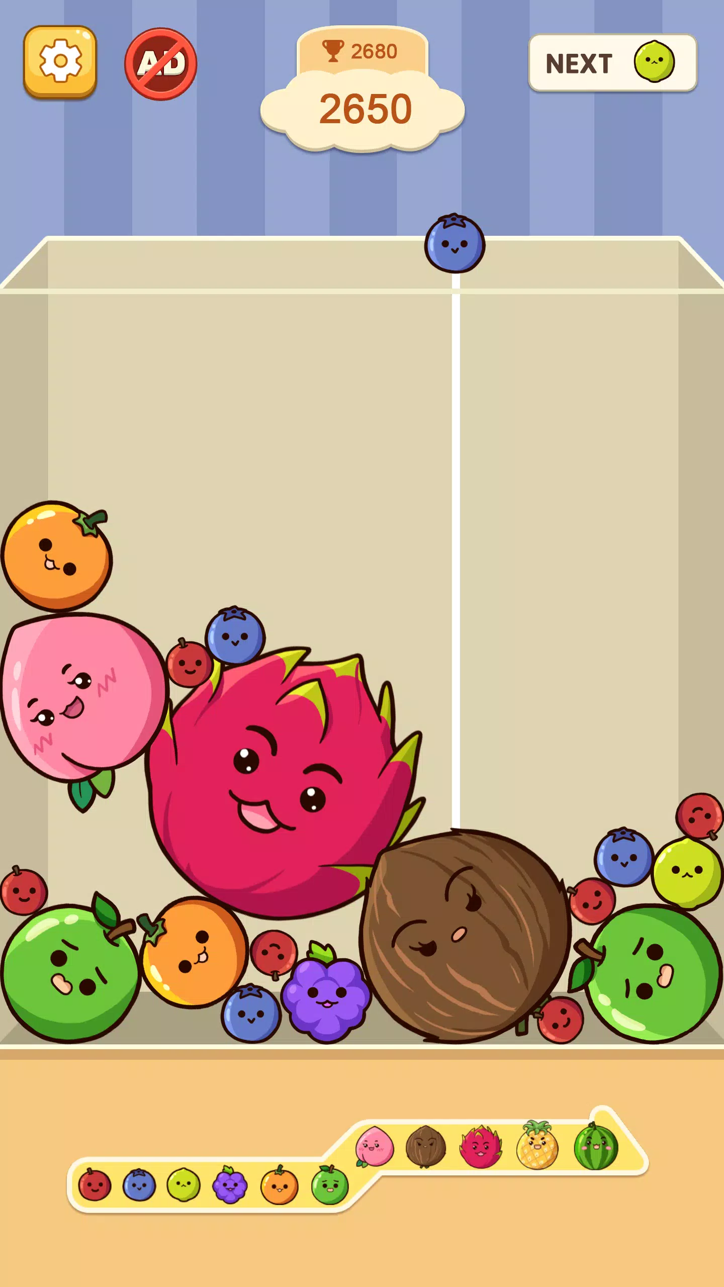 Fruit Merge: Juicy Drop Game ภาพหน้าจอ 2