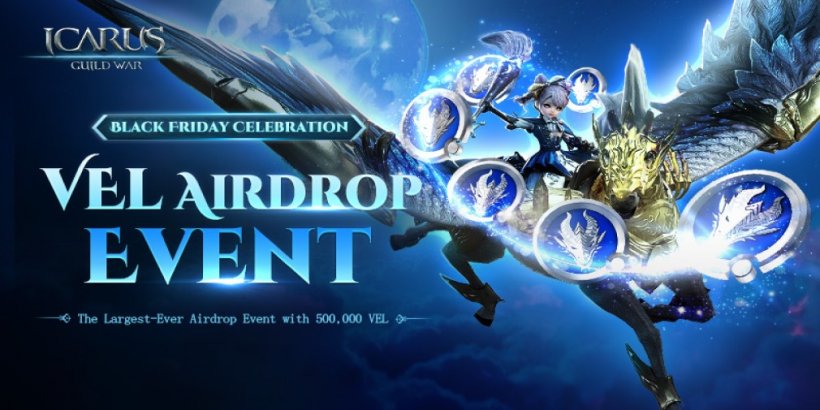 Icarus M: Guild War está organizando um enorme evento AirDrop para a Black Friday 2024