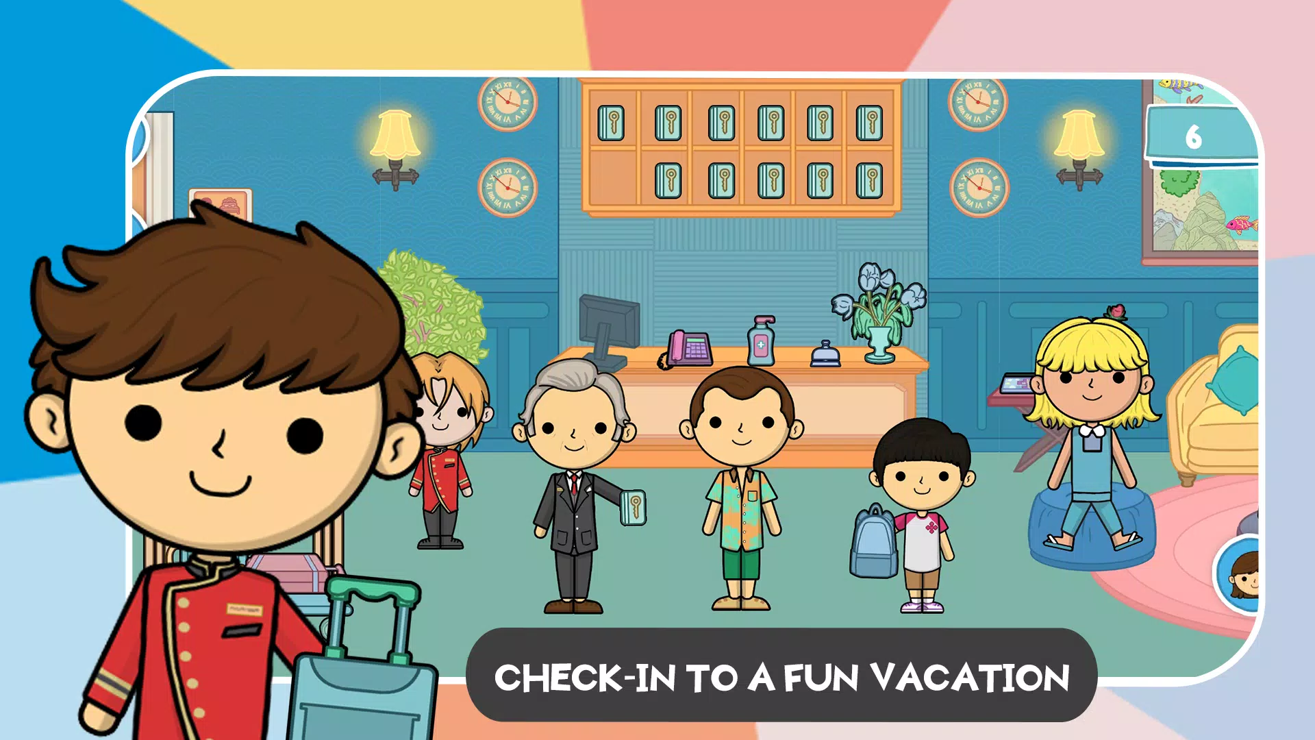 Lila's World: Hotel Vacation 스크린샷 1