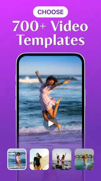 Template Video Maker & Editor应用截图第1张