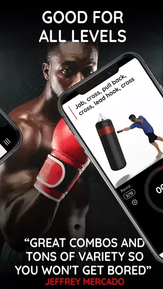 Boxing Training & Workout App स्क्रीनशॉट 2