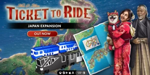 Ticket to Ride recebe Expansão do Japão