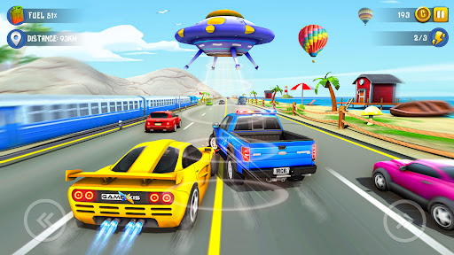 Mini Car Racing Game Offline Captura de pantalla 0