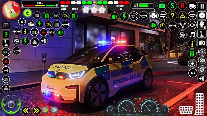 US Police Parking Game Captura de pantalla 2