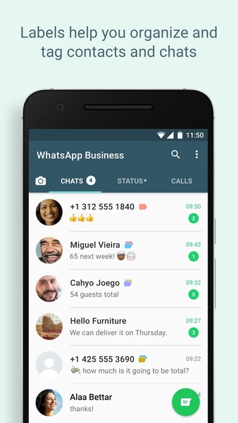 WhatsApp Business Captura de pantalla 2