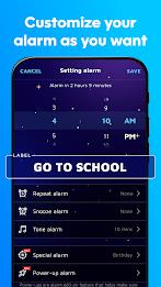 Alarm Clock - Alarm Smart App ဖန်သားပြင်ဓာတ်ပုံ 3