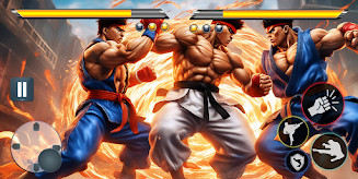 Street Fighting Mega Fighter Schermafbeelding 0