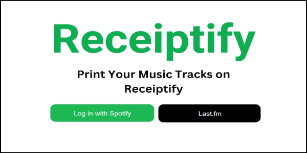 Receiptify应用截图第0张