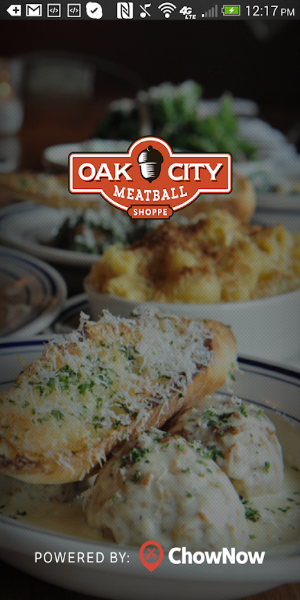 Oak City Meatball Shoppe Captura de tela 0