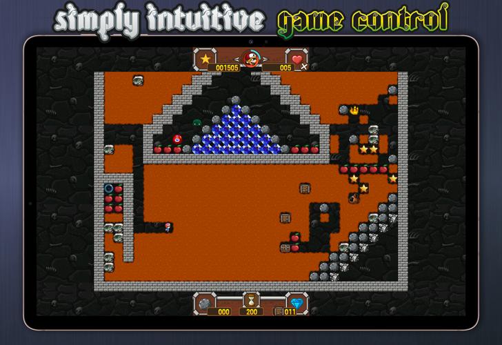 Catacombs: Arcade pixel maze Captura de tela 1