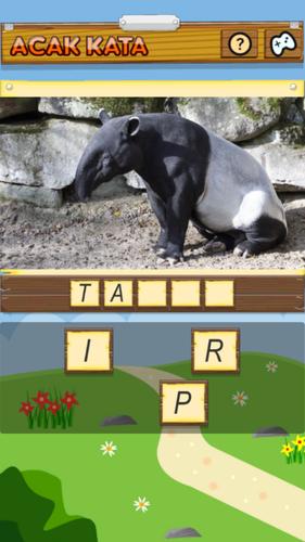 Game Anak Edukasi Hewan Darat Capture d'écran 3