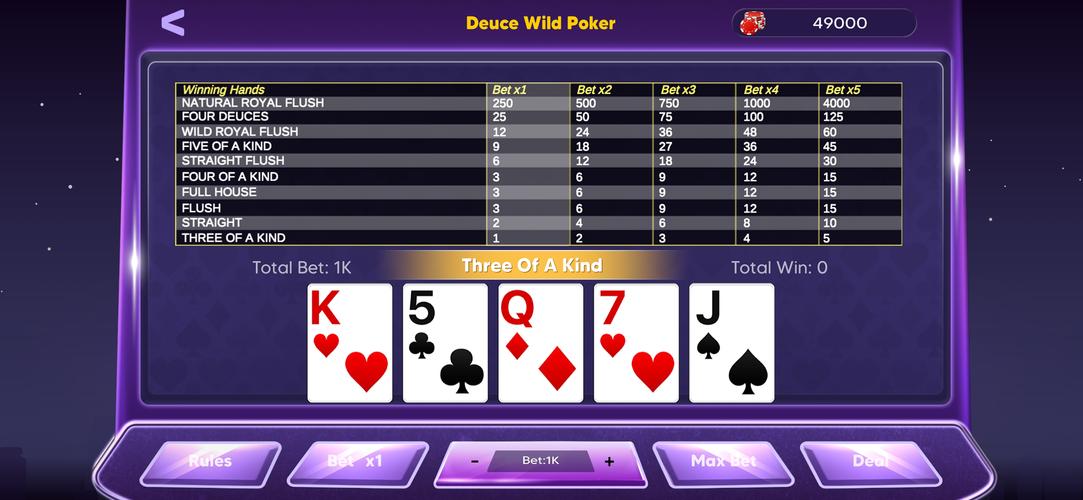 Video Poker Plus Captura de pantalla 2