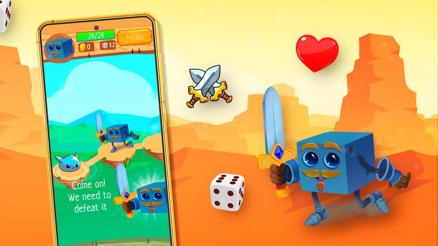 Dice Adventures Captura de pantalla 1