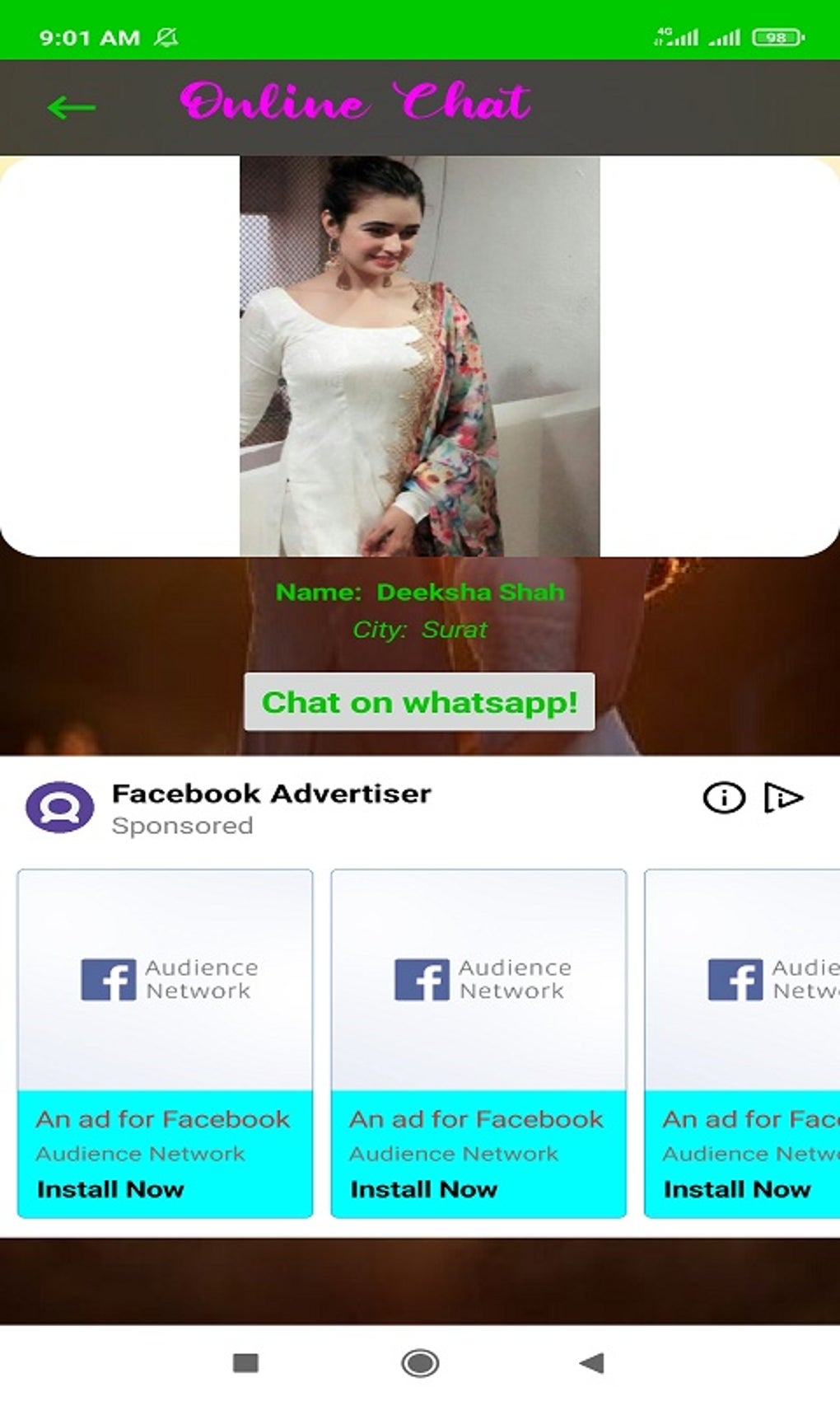 Girls Mobile Number For Video Capture d'écran 2
