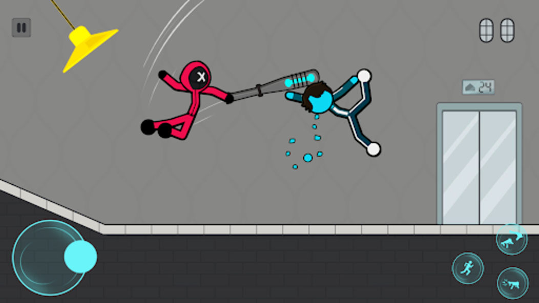 Skinnyman Battle Playground 2 Mod Ekran Görüntüsü 0