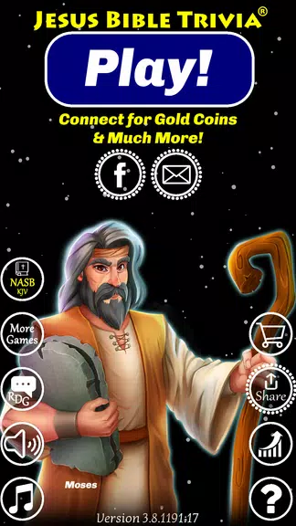 Jesus Bible Trivia Games Quiz Ekran Görüntüsü 0