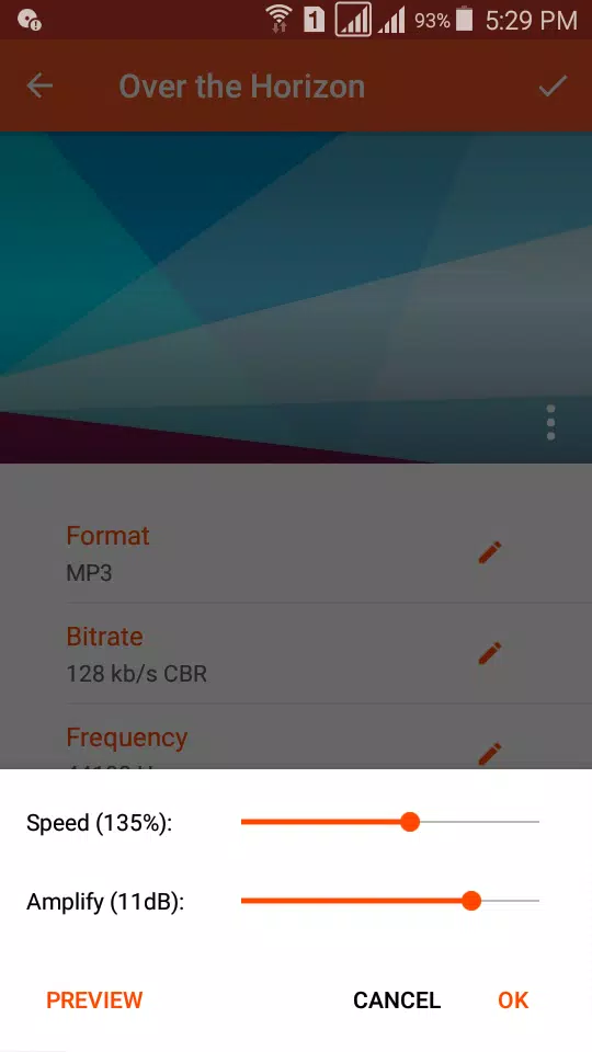 Audio Converter Schermafbeelding 3