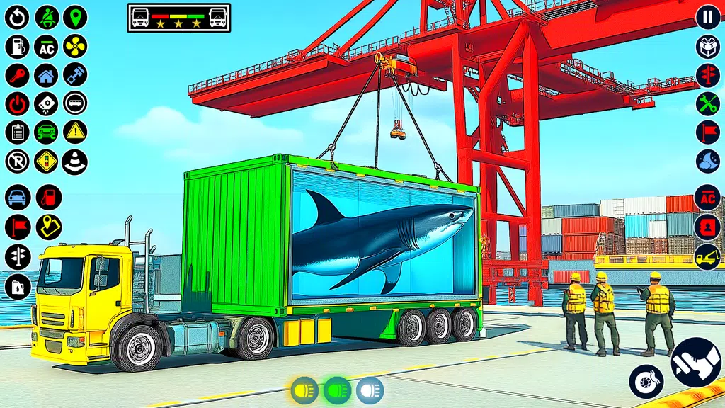 Sea Animal Transport Truck Sim Tangkapan skrin 3
