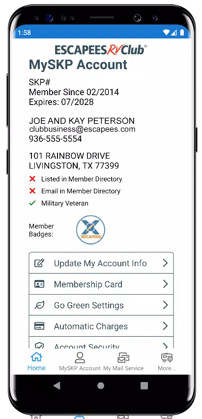 Escapees RV Club Mobile App ภาพหน้าจอ 2