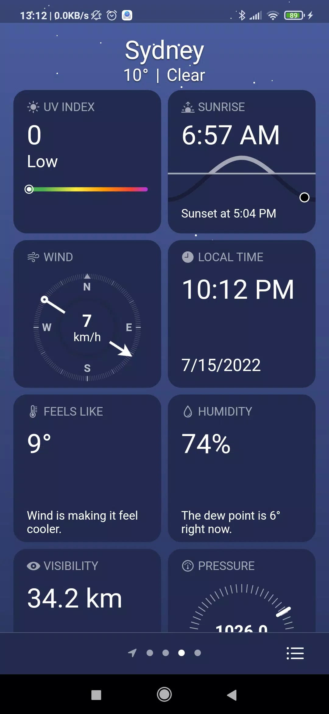 Real Weather Capture d'écran 3