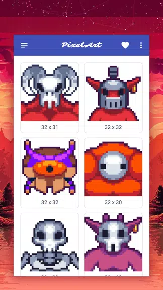 How to draw pixel monsters Ekran Görüntüsü 1