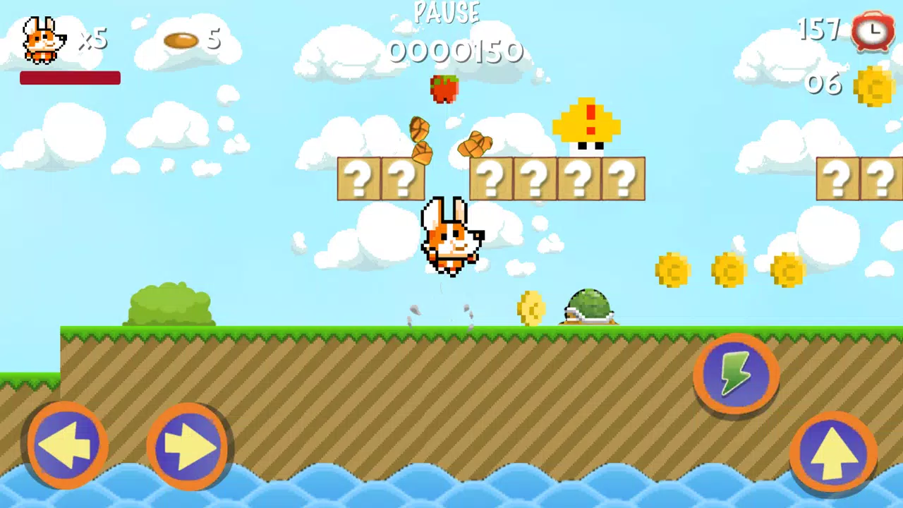 Super Dog Run Jungle Adventure Schermafbeelding 0