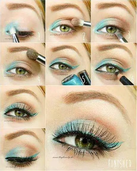 Basic Makeup Tutorial Step by Step Schermafbeelding 1