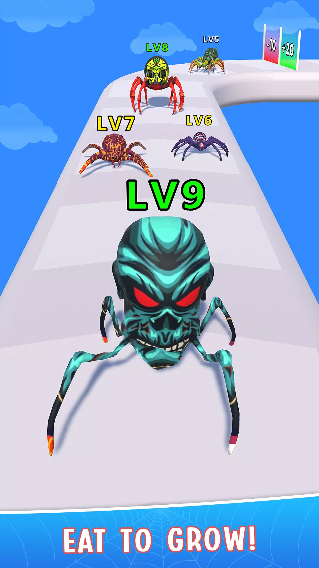 Spider Run: Spider Evolution Captura de pantalla 2